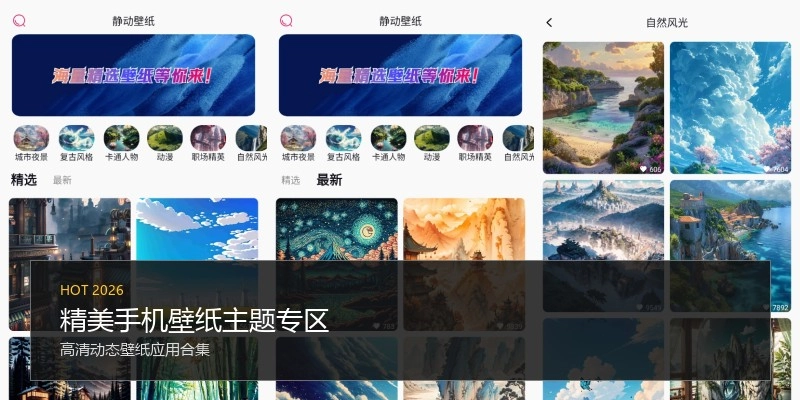 精美手机壁纸主题专区