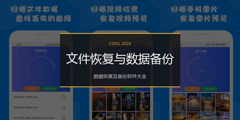 文件恢复与数据备份