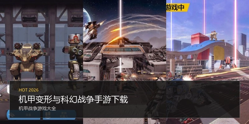 机甲变形与科幻战争手游下载