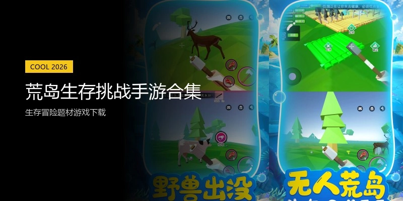 荒岛生存挑战手游合集