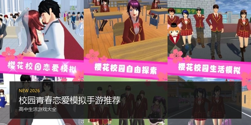 校园青春恋爱模拟手游推荐