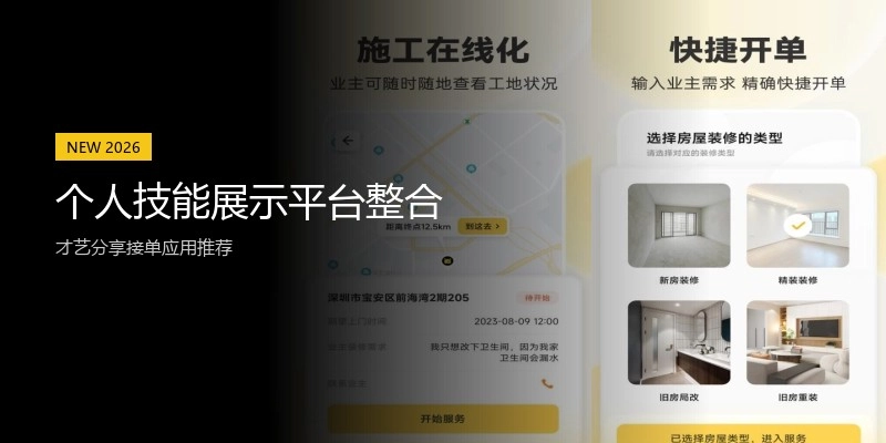 个人技能展示平台整合