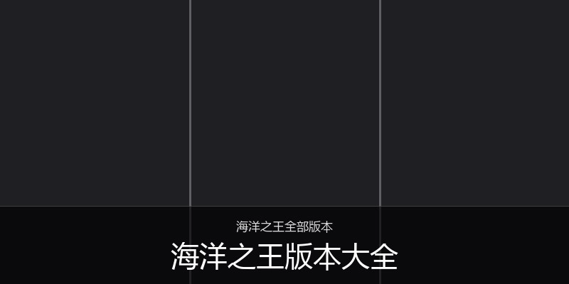 海洋之王版本大全