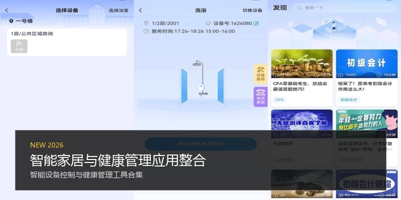 智能家居与健康管理应用整合