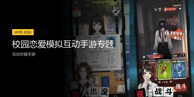 校园恋爱模拟互动手游专题