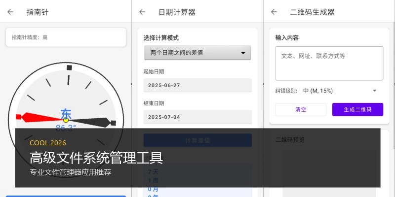 高级文件系统管理工具