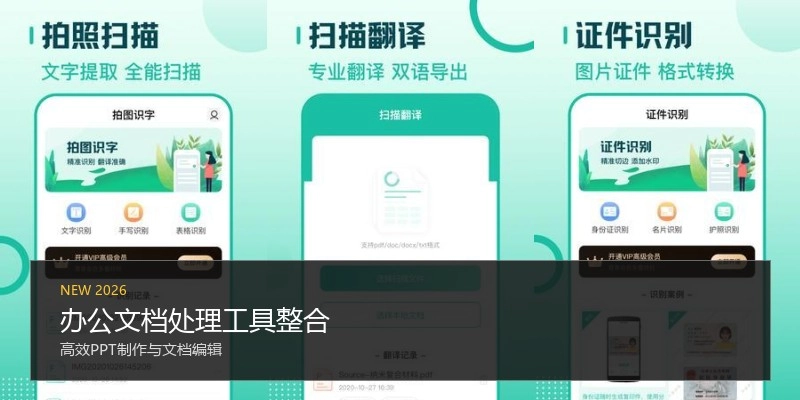 办公文档处理工具整合