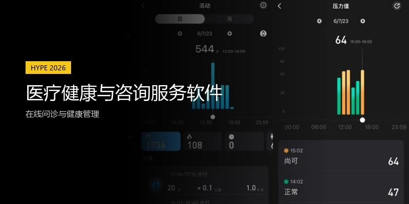 医疗健康与咨询服务软件