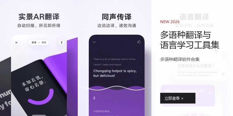 多语种翻译与语言学习工具集