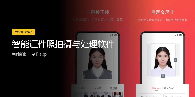 智能证件照拍摄与处理软件