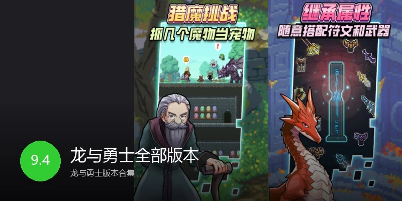 龙与勇士全部版本