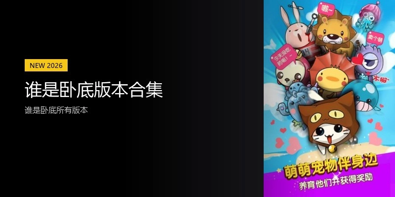 谁是卧底版本合集