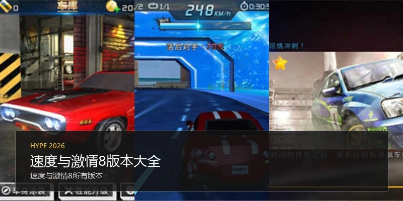 速度与激情8版本大全