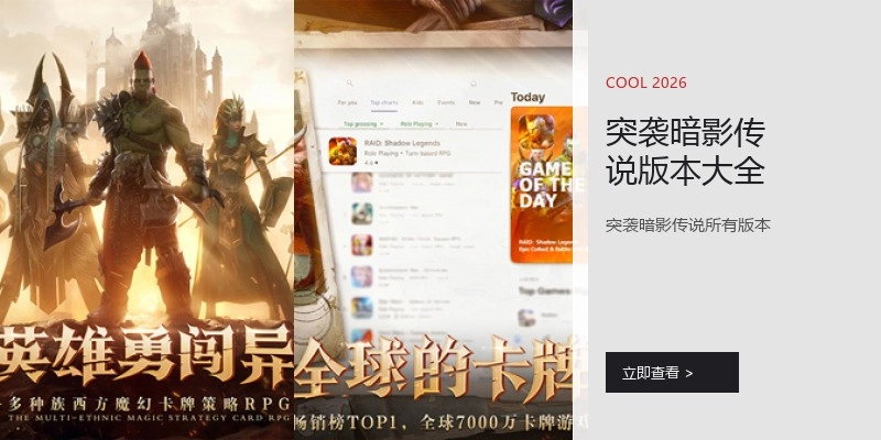 突袭暗影传说版本大全