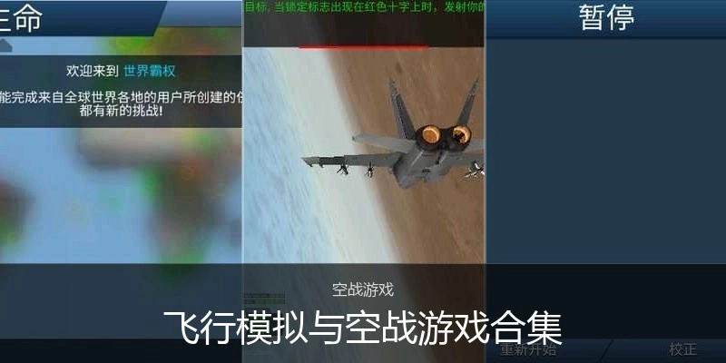 飞行模拟与空战游戏合集
