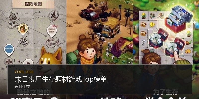 末日丧尸生存题材游戏Top榜单