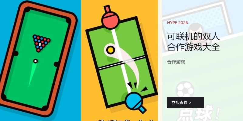 可联机的双人合作游戏大全