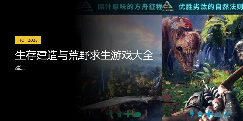 生存建造与荒野求生游戏大全
