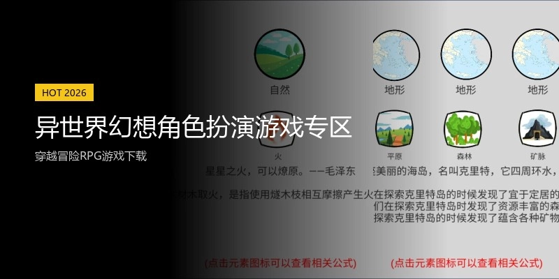 异世界幻想角色扮演游戏专区