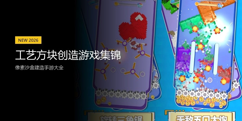 工艺方块创造游戏集锦