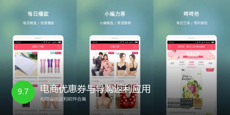 电商优惠券与导购返利应用