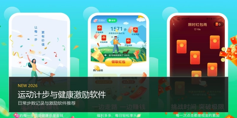 运动计步与健康激励软件