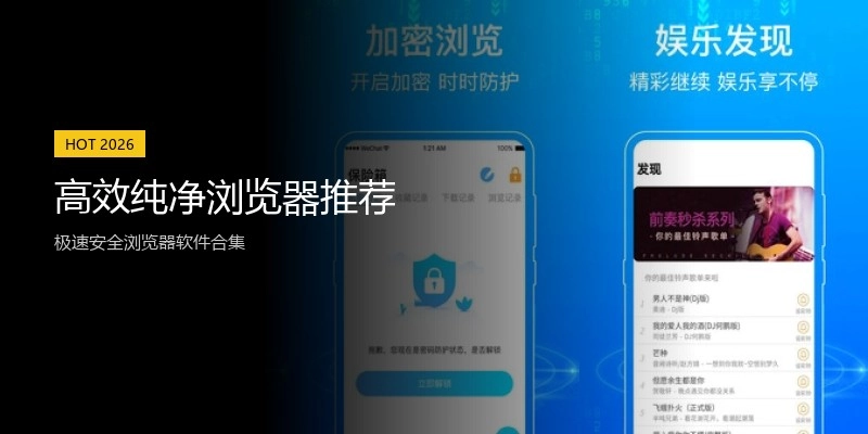 高效纯净浏览器推荐