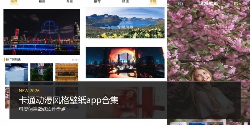 卡通动漫风格壁纸app合集