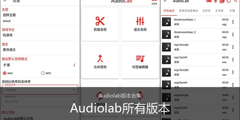 Audiolab所有版本