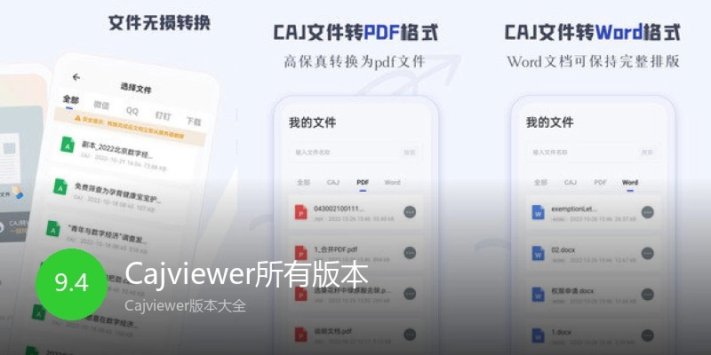 Cajviewer所有版本