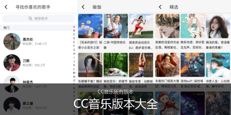 CC音乐版本大全