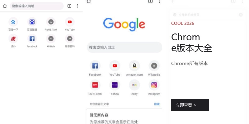 Chrome版本大全
