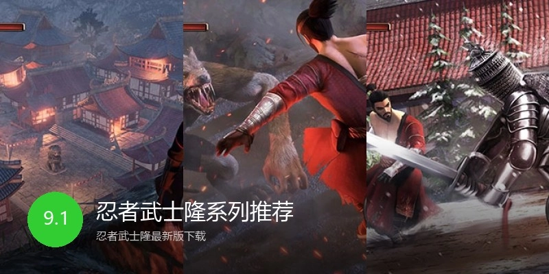 忍者武士隆系列推荐