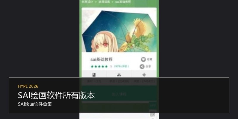 SAI绘画软件所有版本