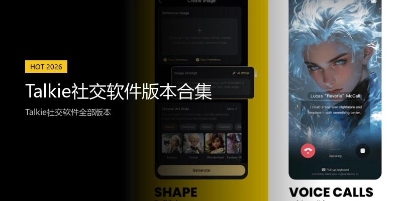 Talkie社交软件版本合集