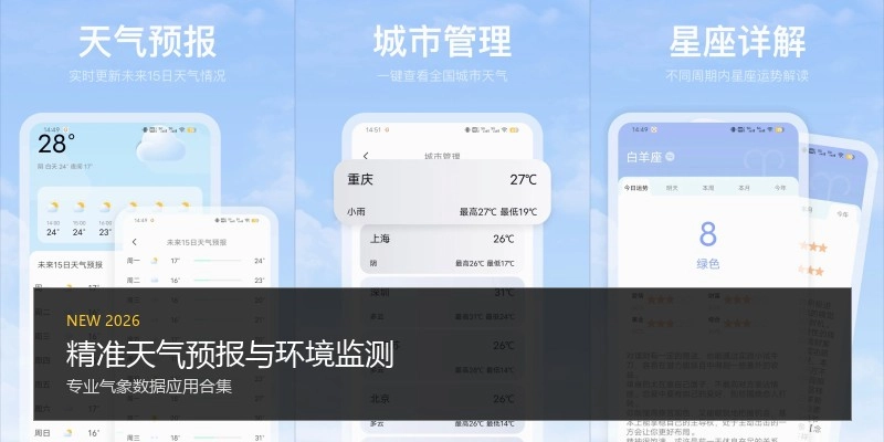 精准天气预报与环境监测