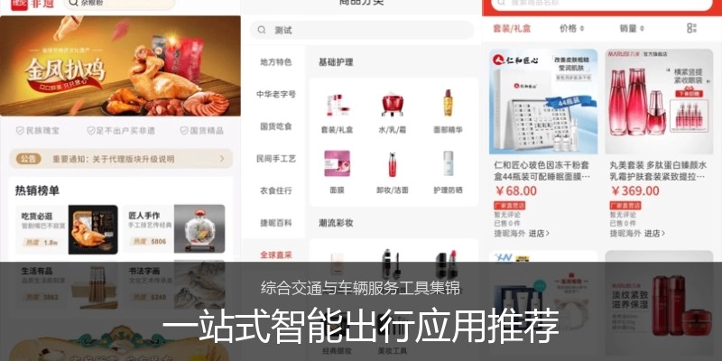 一站式智能出行应用推荐