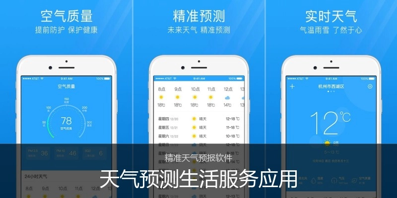 天气预测生活服务应用