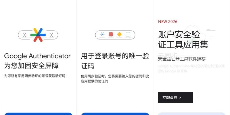 账户安全验证工具应用集