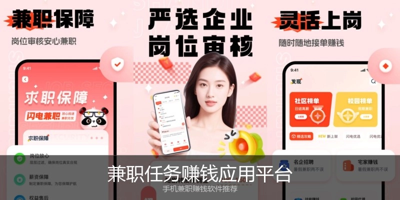 兼职任务赚钱应用平台