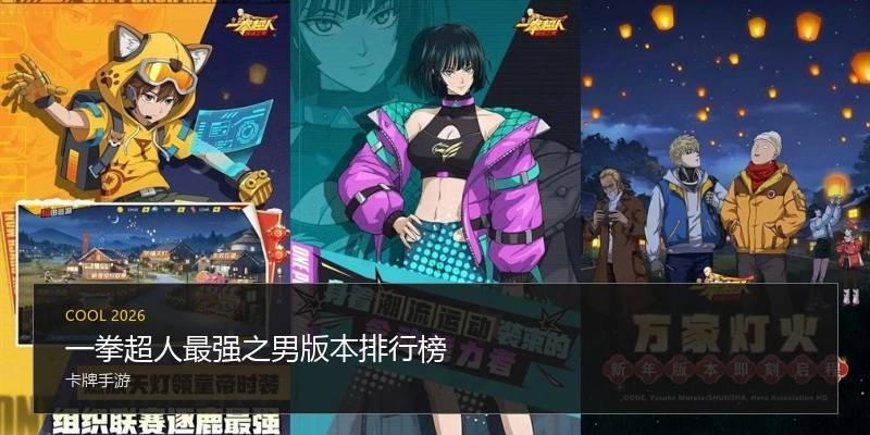 一拳超人最强之男版本排行榜