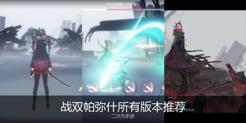 战双帕弥什所有版本推荐