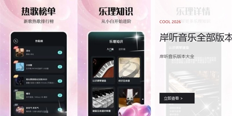岸听音乐全部版本