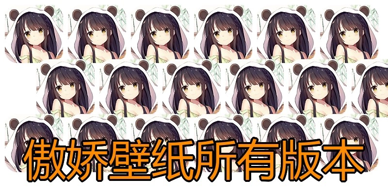 傲娇壁纸所有版本