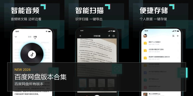 百度网盘版本合集