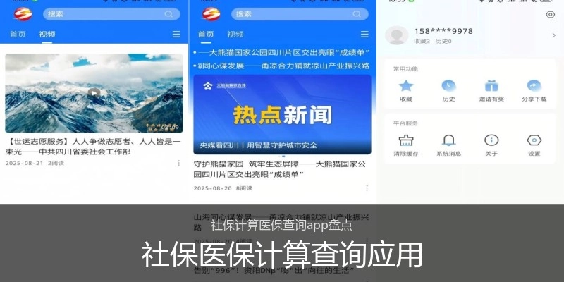 社保医保计算查询应用