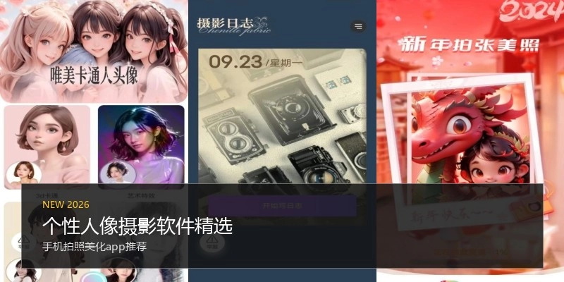 个性人像摄影软件精选
