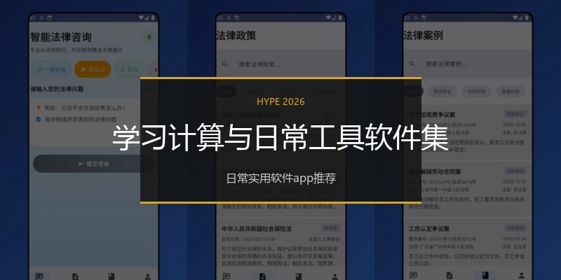 学习计算与日常工具软件集