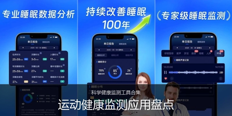 运动健康监测应用盘点