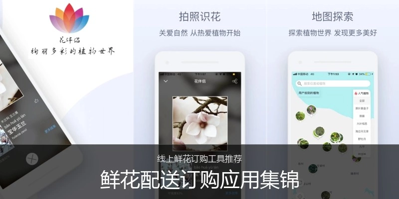 鲜花配送订购应用集锦
